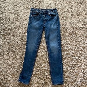American Eagle Straight Leg Stretch Jean Size 00